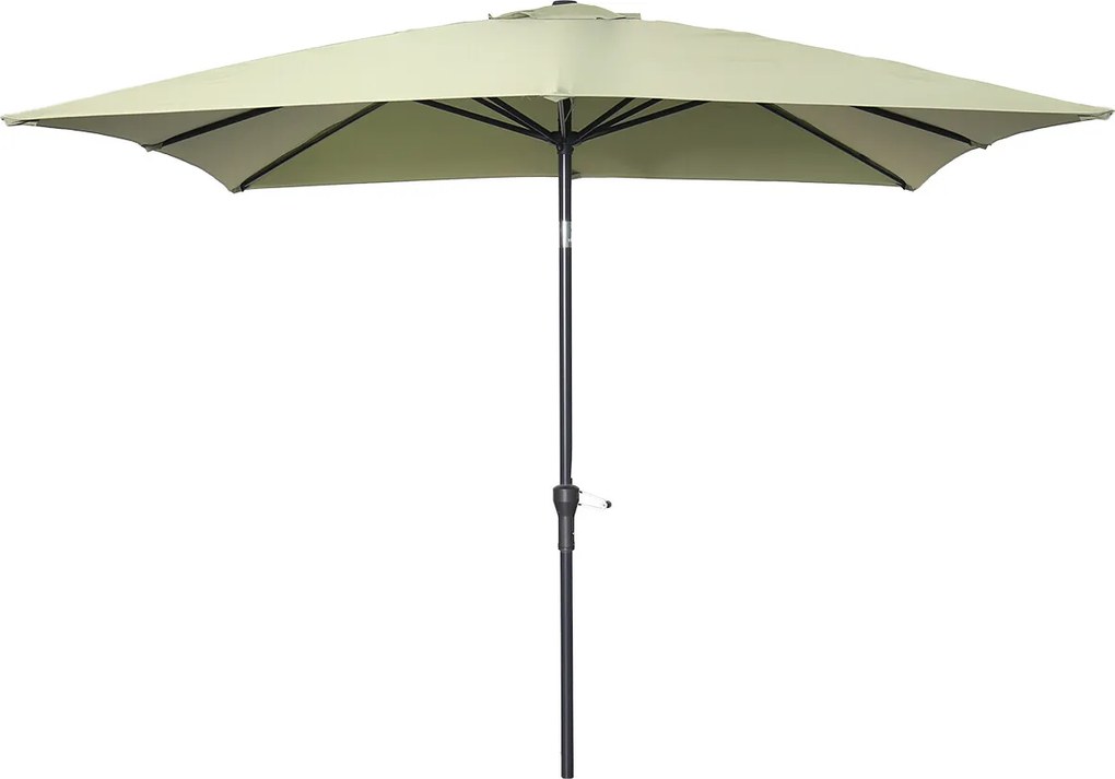 Garden Impressions Lotus stokparasol 250x250 - olijf