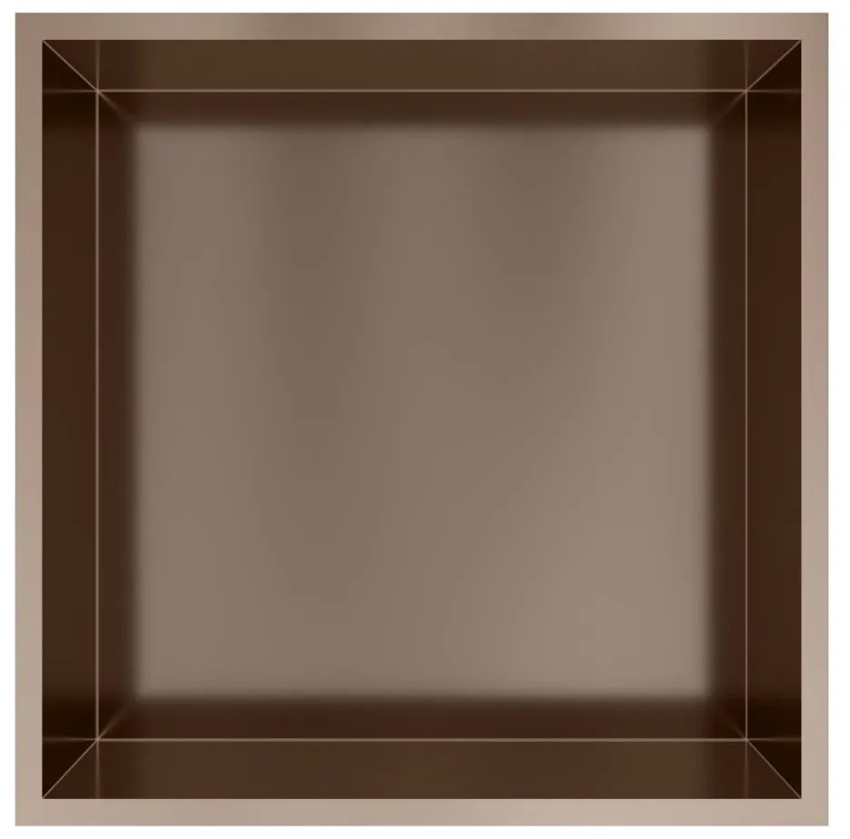 Hotbath &More inbouwnis 30x30x10cm tuscan bronze