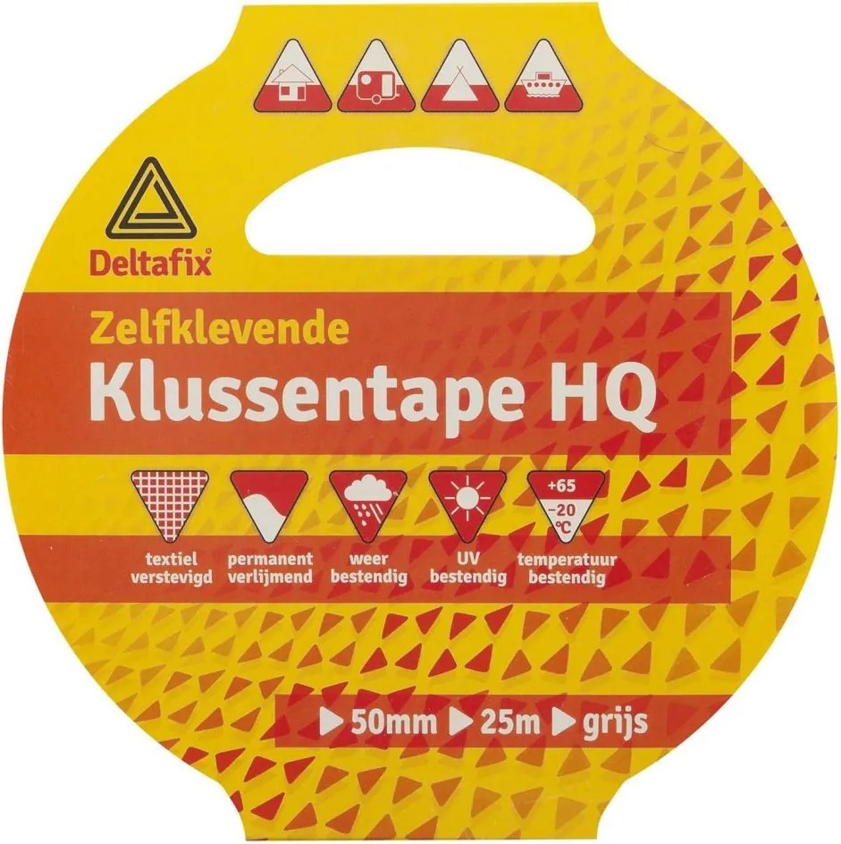 Deltafix Klussentape HQ+ 50mm x 25m1 Grijs