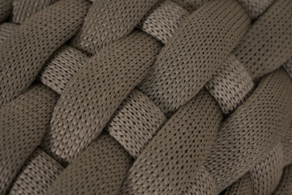 Stoel en Bank Loungeset 5 personen Rope Taupe  Santika Furniture Santika