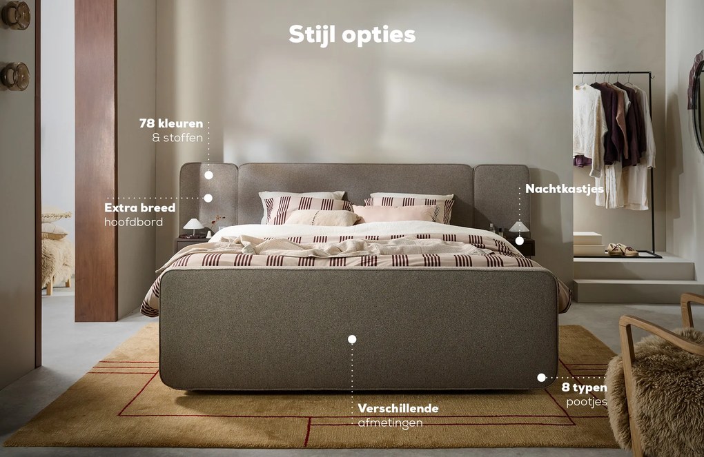 Boxspring Home Connect - by vtwonen – Bij Swiss Sense