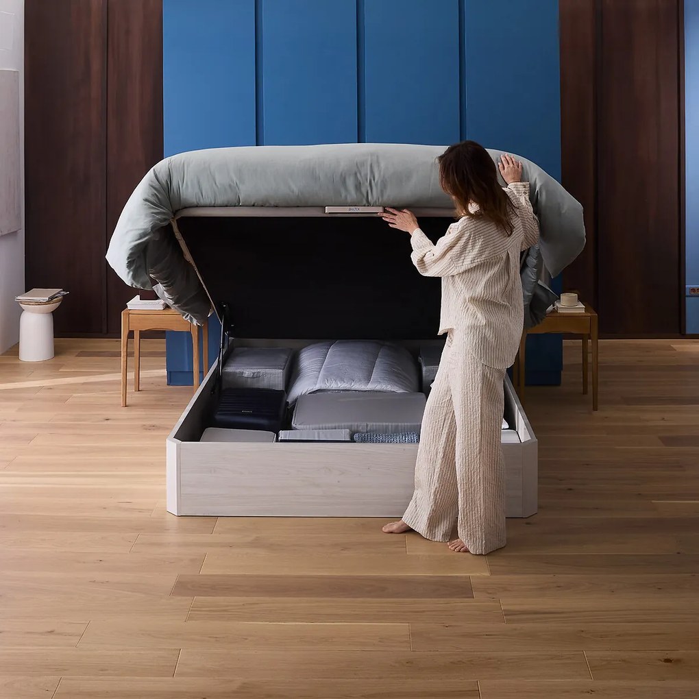 Bedbodem met koffer, Space Up
