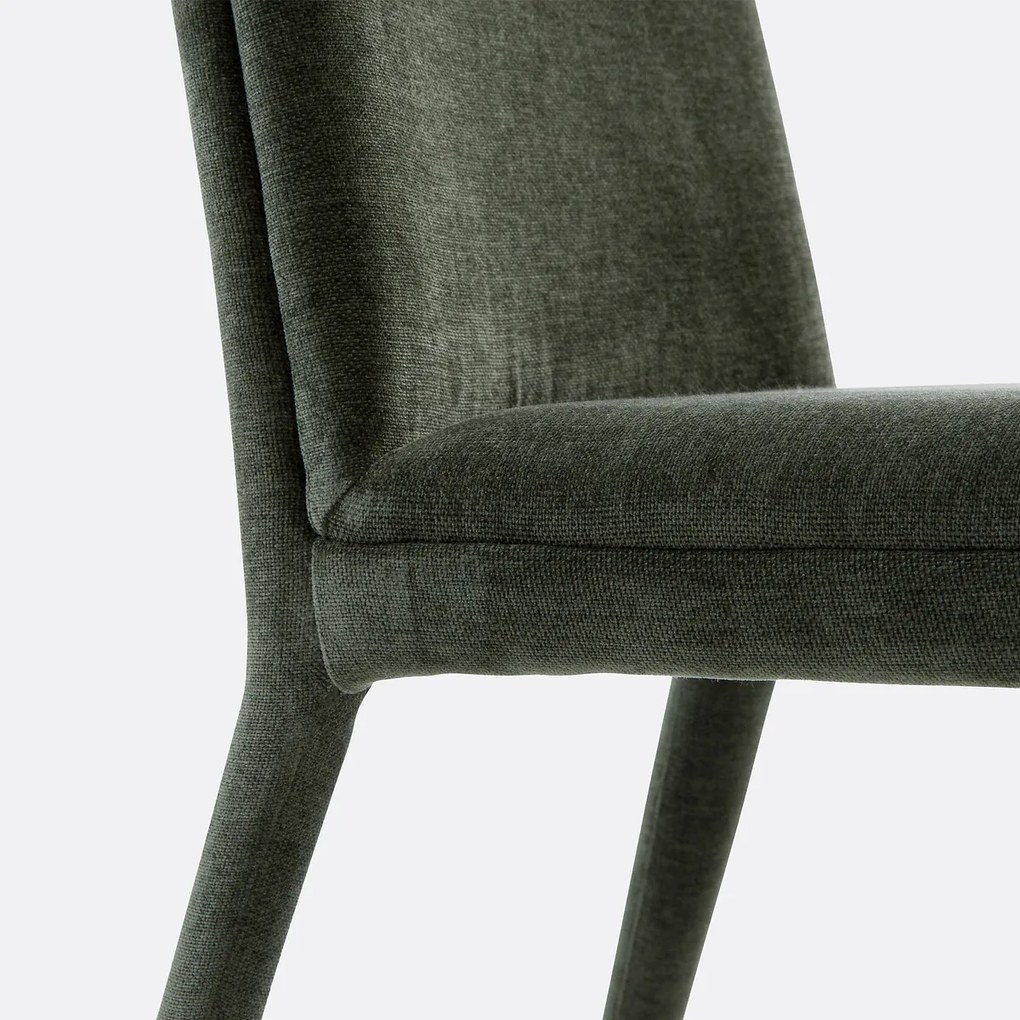 Set van 2 met stof beklede stoelen, Wilga