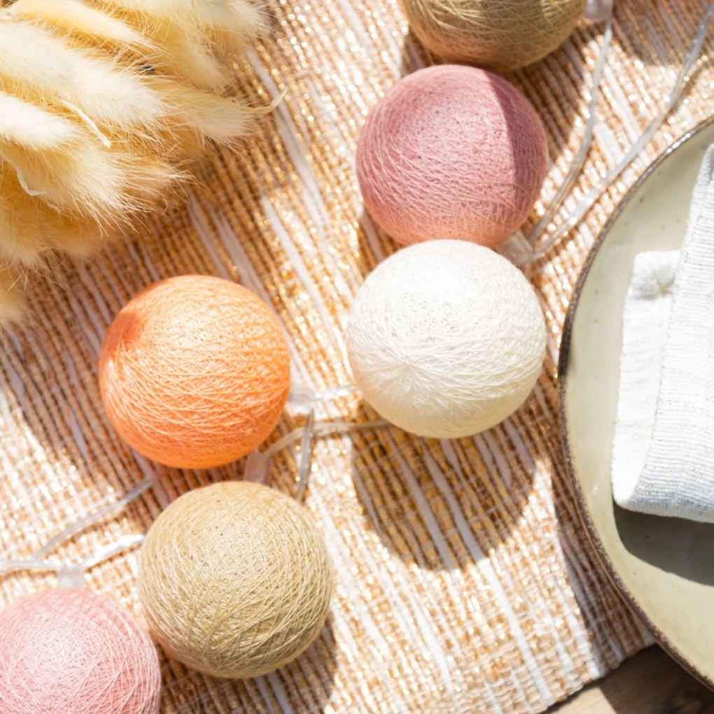 Cotton Ball Lights Outdoor lichtslinger - Starter Kit - Dulce