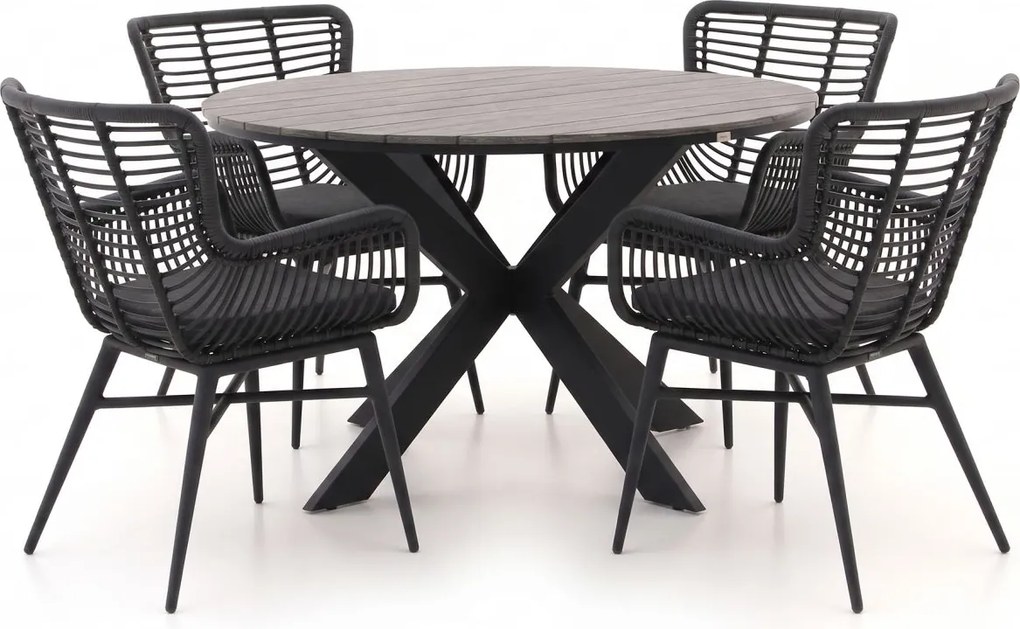 Diningset Intenso  | 4 personen | Tuinset polywood | 5-delig | Kees Smit Tuinmeubelen
