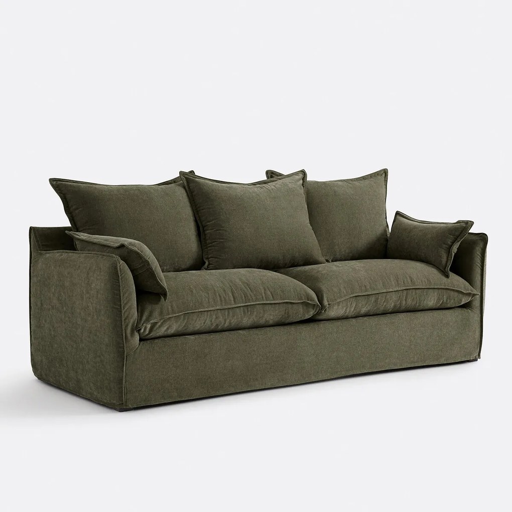 Sofa 2-, 3-, 4-, 5-zits, afneembare hoezen, gemêleerd polyester, ODNA