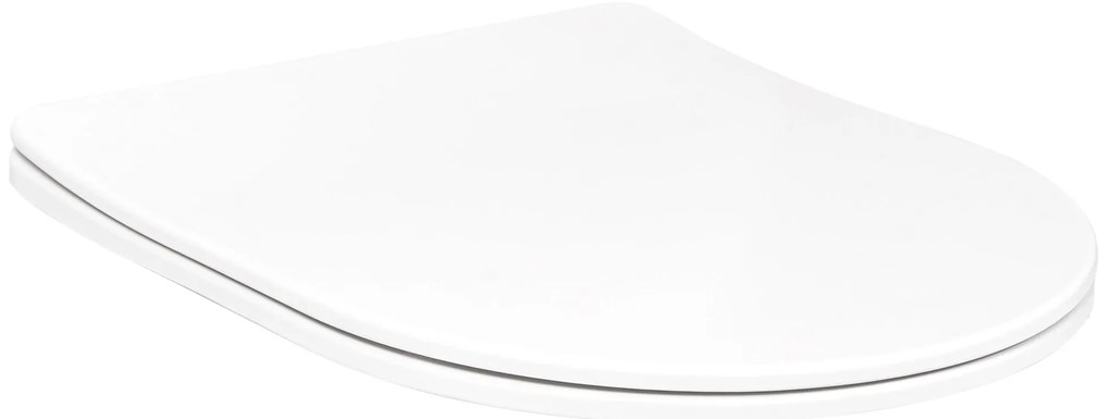 TOILETZITTING UF DUROPLAST FLAT WHITE