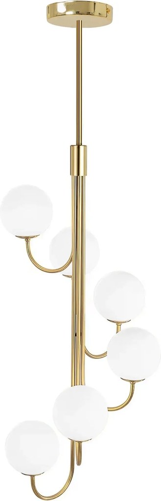 Hanglamp APP1585-6CP Gold