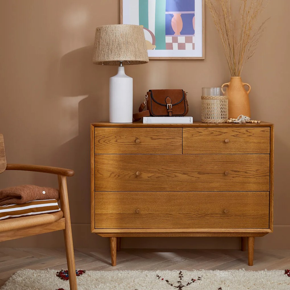 Vintage ladekast 4 lades, Quilda