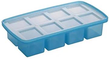 Mydrink ijsblokjesvorm, silicone, blauw, 13 x 5,4 x 28,3 cm