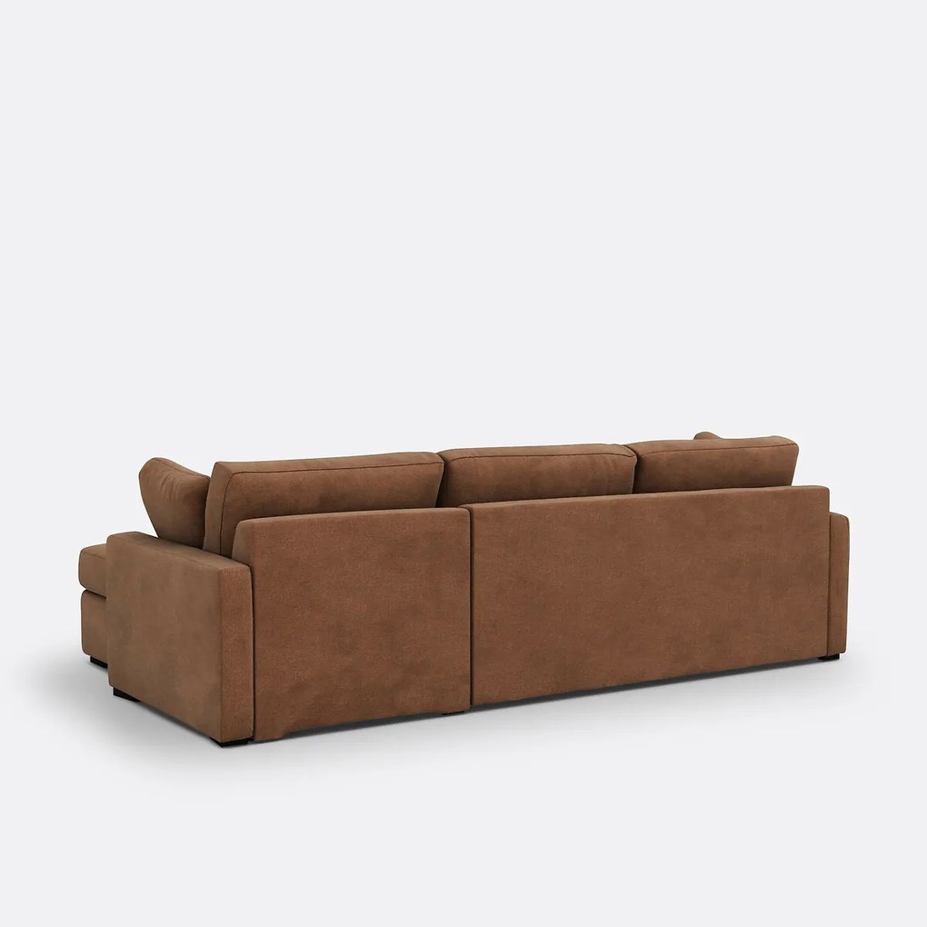Hoekslaapbank van structuurstof Comfort BULTEX®, Timor