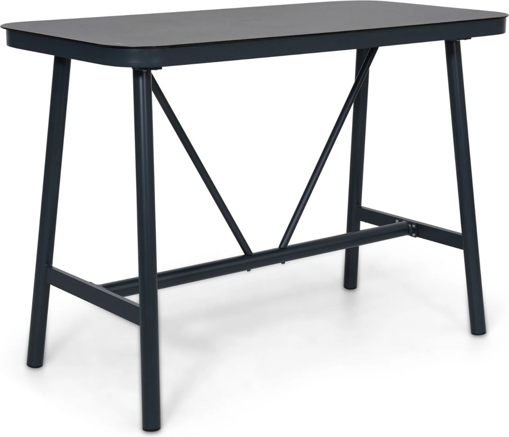 Barset 4 personen 150 cm Kunststof Grijs Domani Furniture Alba/Tavano