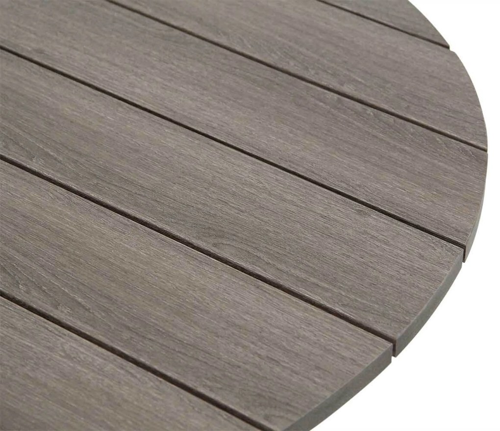 Tuinset Rond 6 personen 150 cm Aluminium Grijs Lifestyle Garden Furniture Stella/Ancona
