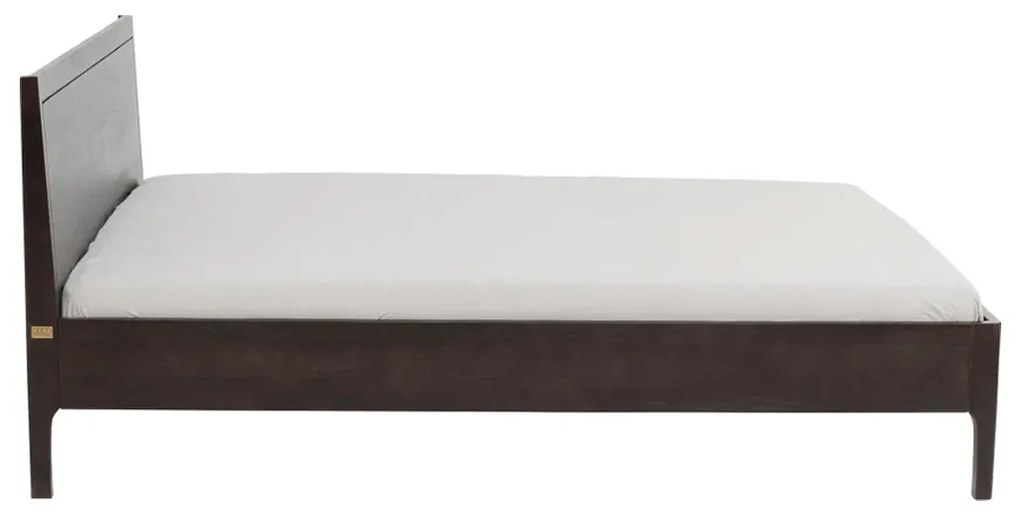 Kare Design Brooklyn Walnut Walnoot Bed Massief Mangohout 160 Cm