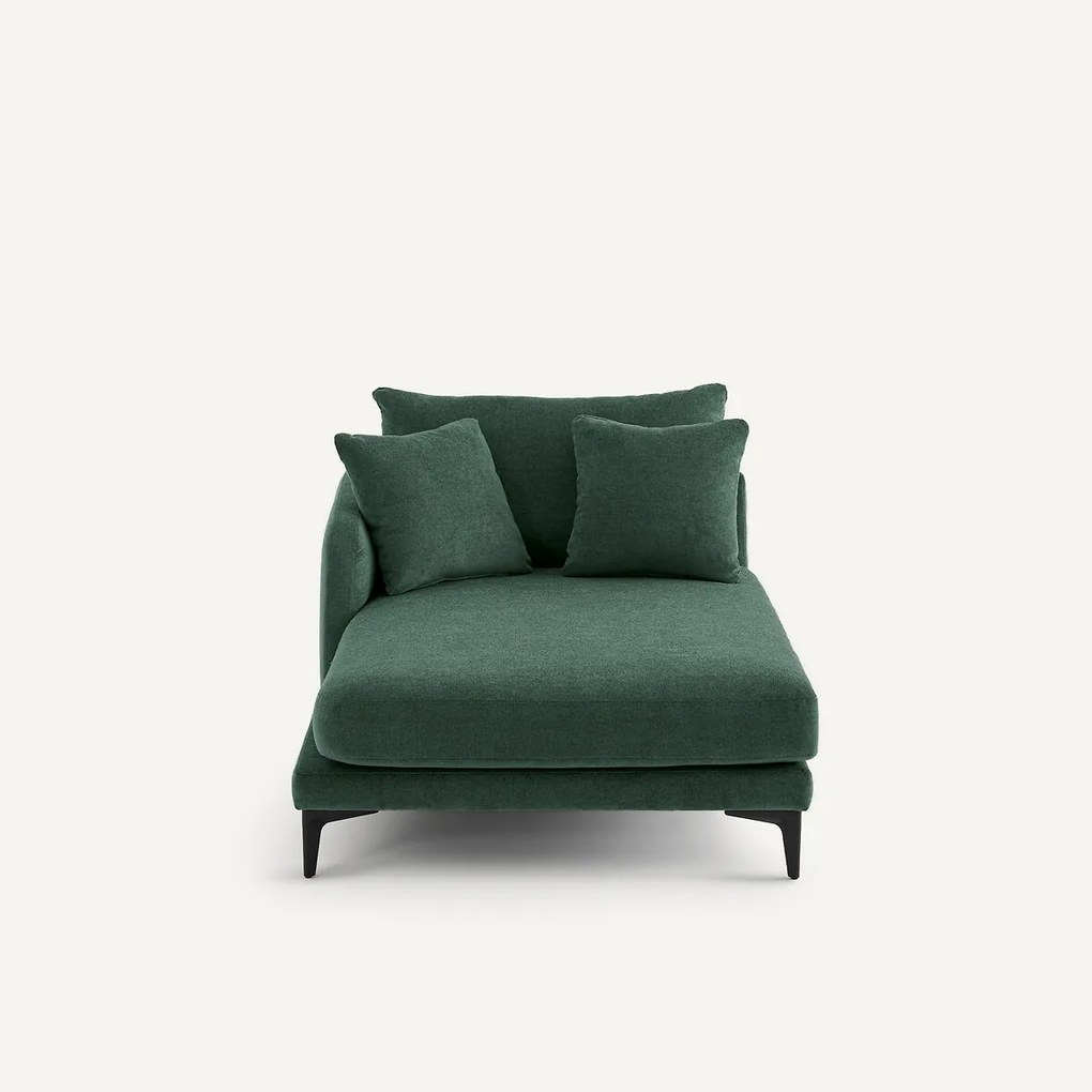 Longchair van polyestermix, MODERNISTE, ontwerp Emmanuel Gallina