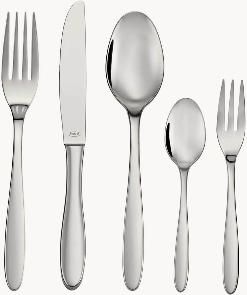 Bestekset Culture, spiegelglans, voor 6 personen, 30-delig