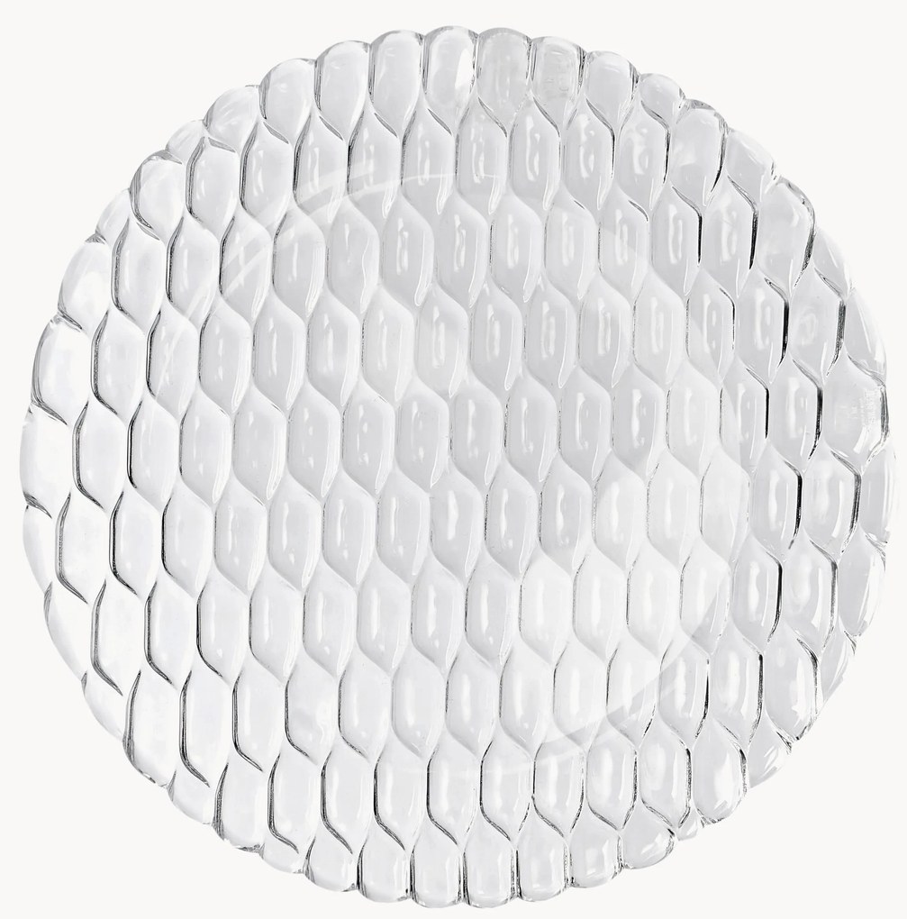 Dinerborden Jellies met structuurpatroon, 4 stuks