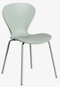 Stapelbare Eetkamerstoelen Set Van 4 Uit Celadon & Polypropyleen Celadon - Sklum