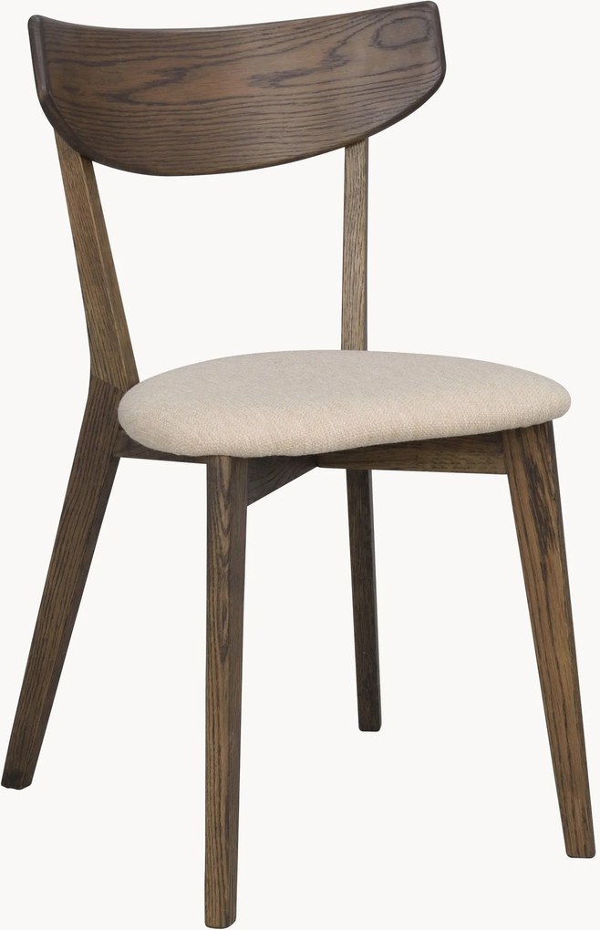 Gestoffeerde eetstoel Ami