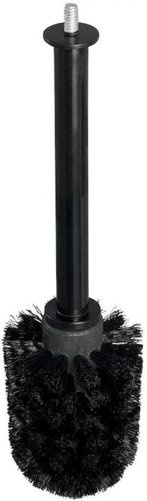 Modern Art closetborstel met connector Zwart
