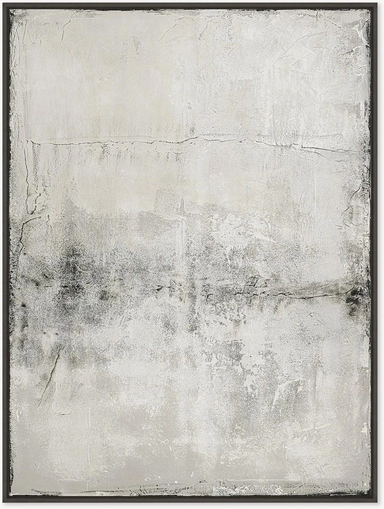 Handbeschilderde ingelijste canvasdoek Simple Living