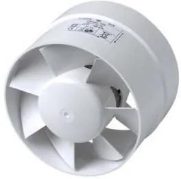 Ventilator cilinder 105m³ ø 100 mm wit