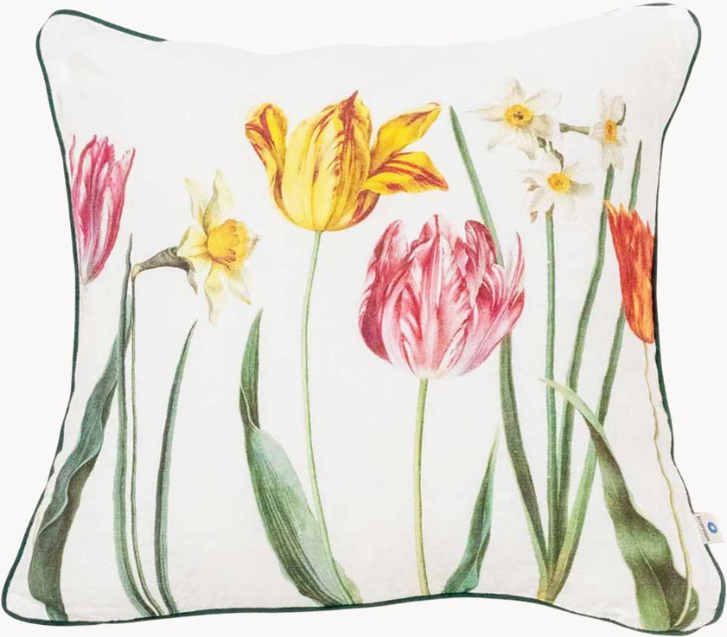 Linnen kussenhoes Tulips