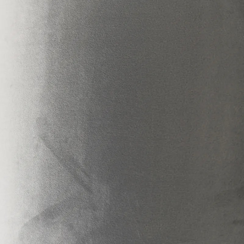 Velours lampenkap grijs 50/50/25