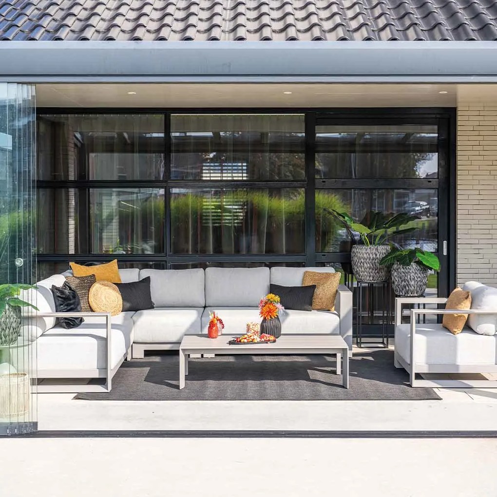 Garden Impressions Buitenkleed Portmany zwart 160x230 cm