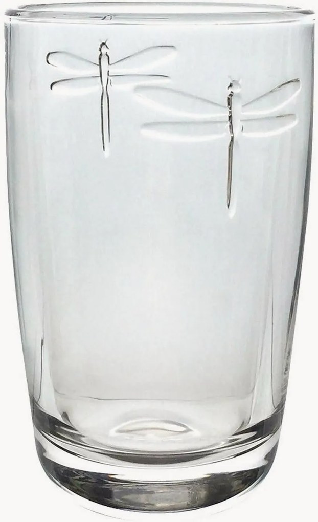 Longdrinkglazen Libellules, 6-delig