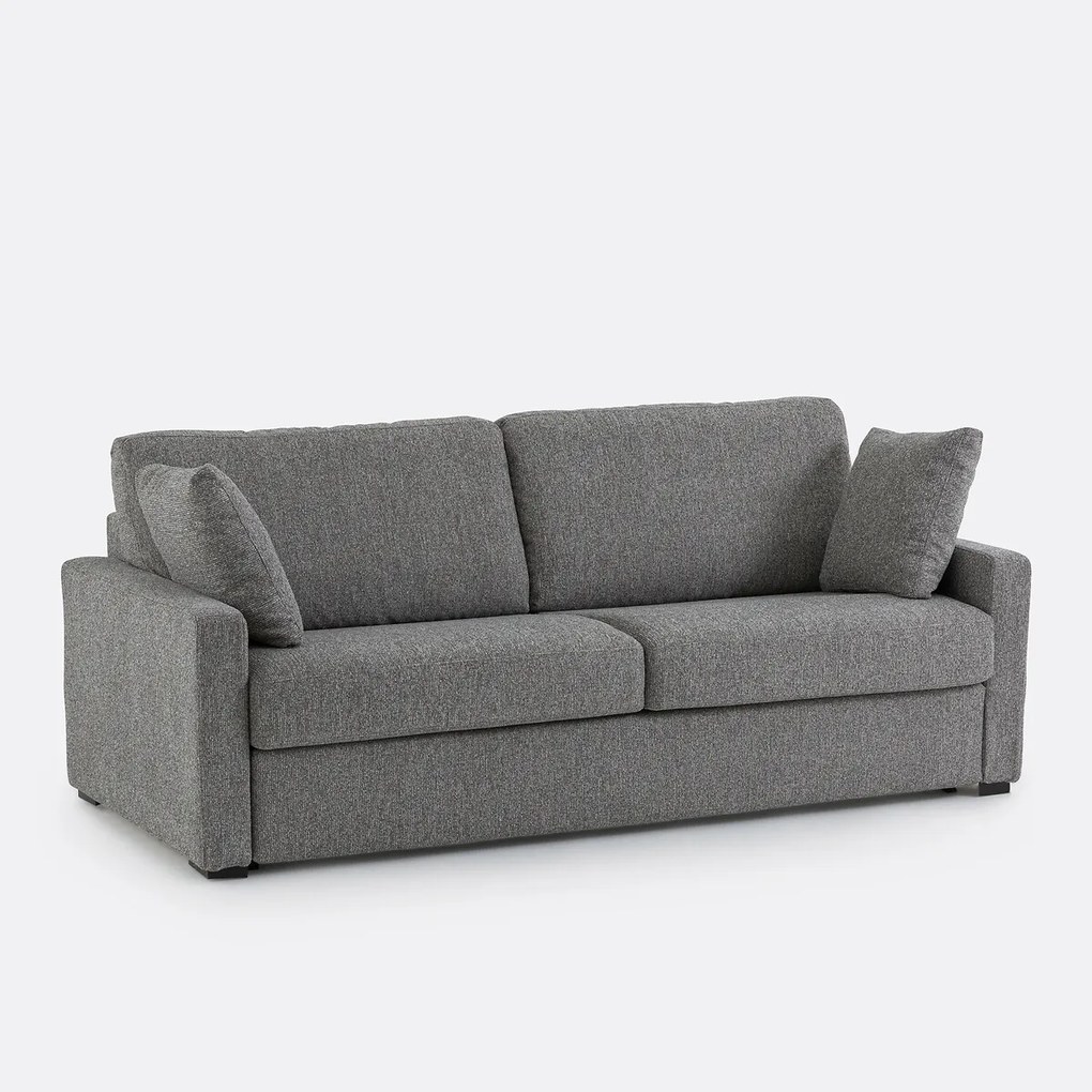 Slaapbank van gemêleerde structuurstof, Comfort Bultex®, Timor