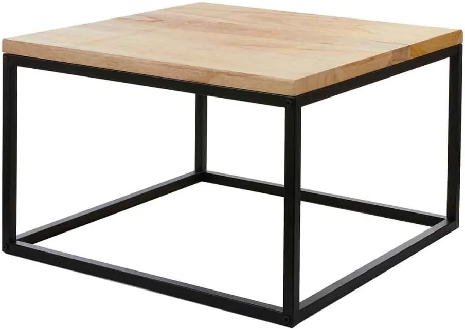 Oskar tafel zwart maat: 60 x 60 x 38cm