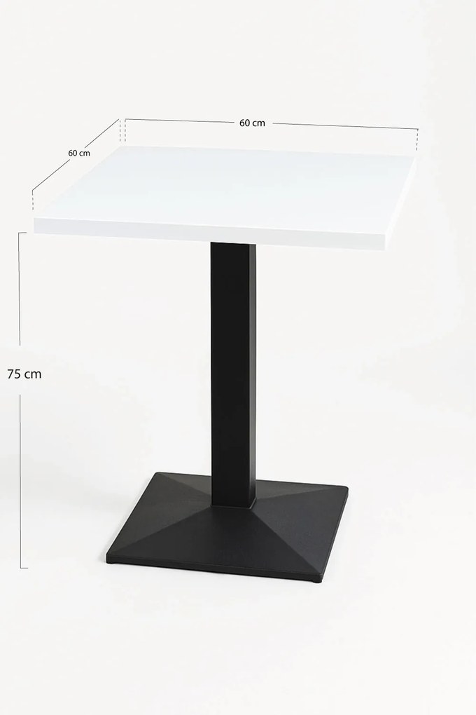 Kuat Zwart 60 cm tafel