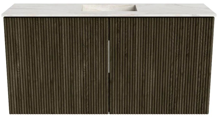 Mondiaz Joya DLux 80cm toiletmeubel shadow met wastafel faye midden zonder kraangat ostra
