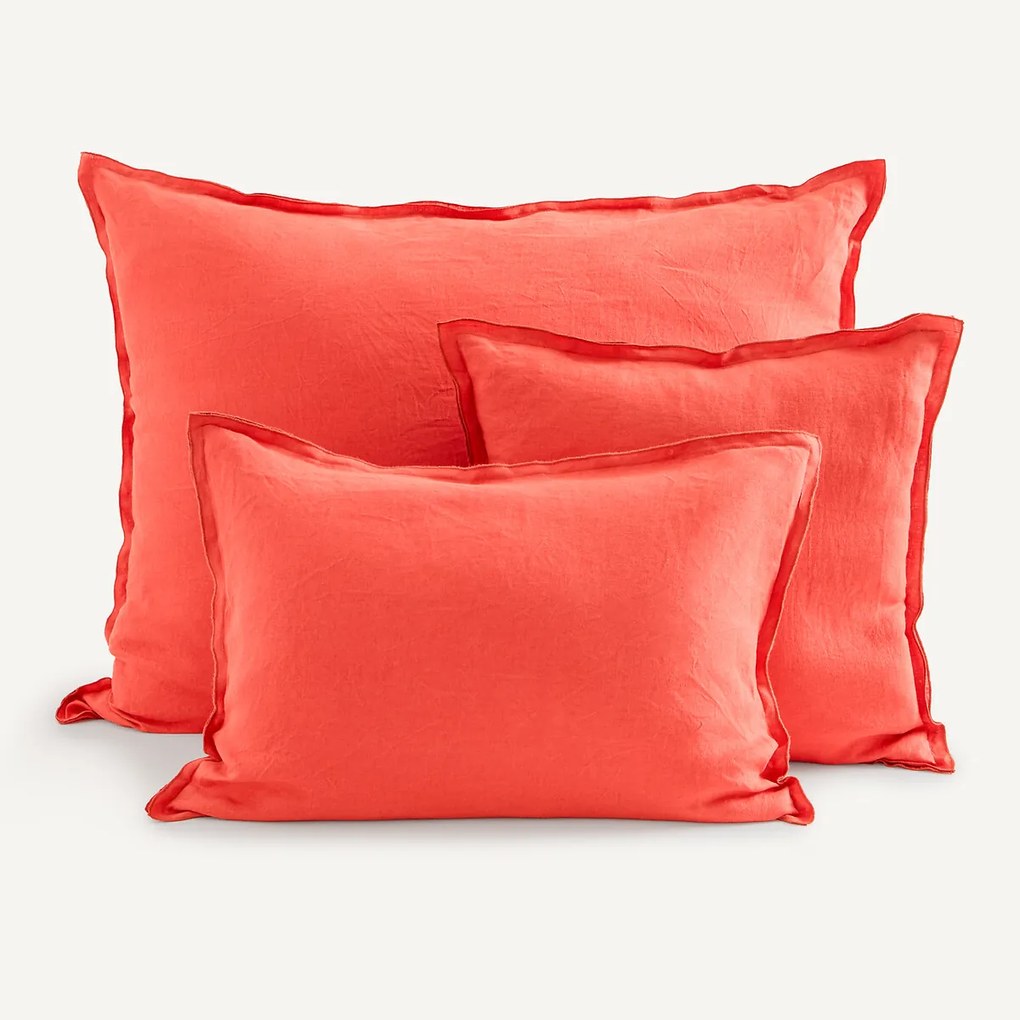 Kussenhoes, gewassen linnen, Elina