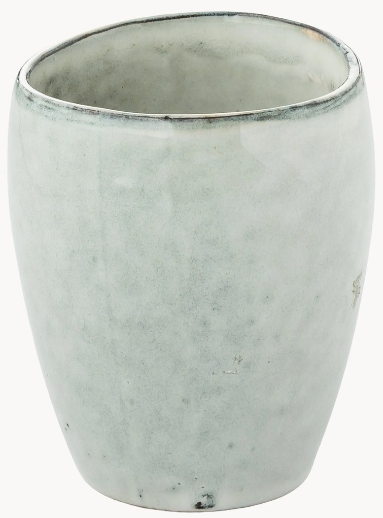 Handgemaakte espressobekers Nordic Sand, 2 stuks