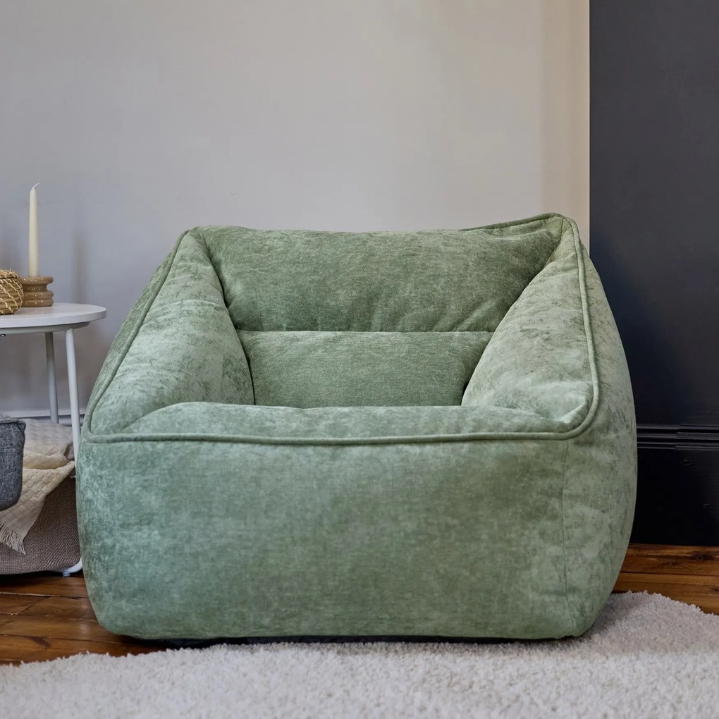 Natalia Chenille Armchair Bean Bag