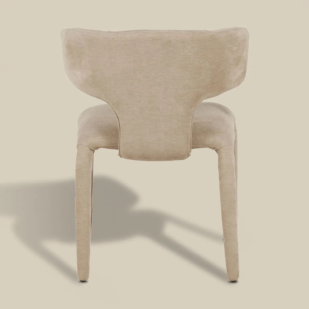 Kare Design Tobi Eetkamerstoel Stof Beige