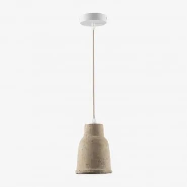 Sainza Terracotta Plafondlamp Tapioca Beige & Ø14 Cm - Sklum