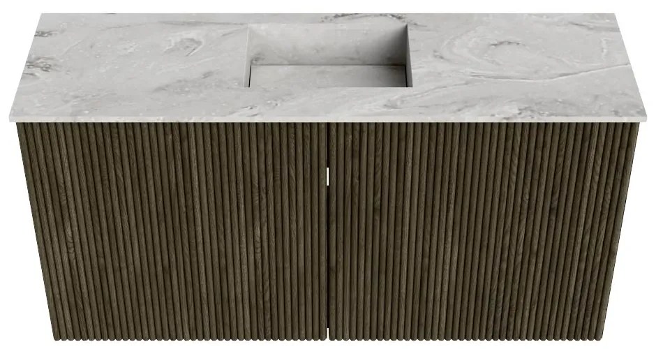 Mondiaz Joya DLux 80cm toiletmeubel shadow met wastafel faye midden 1 kraangat glace