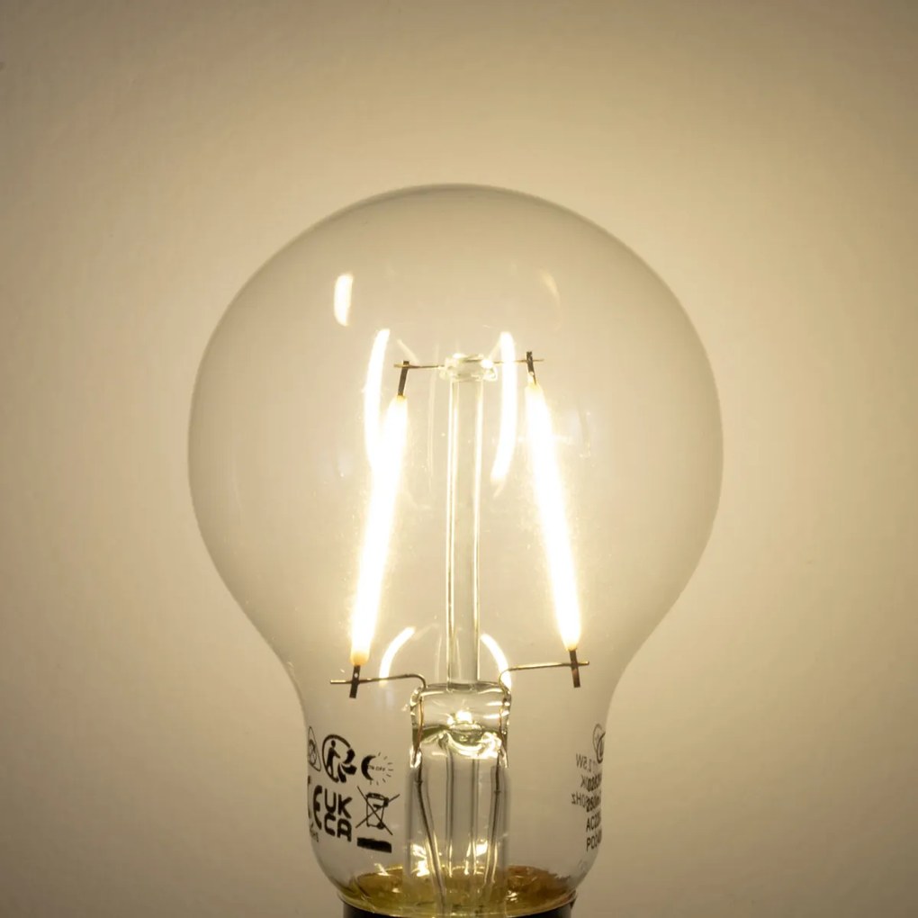 Set van 5 E27 LED lamp met schemerschakelaar / dag-nacht sensor A60 schemersensor 2,5W 250 lm 3000K