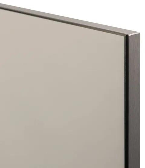 BRAUER Alu Spiegel - 100x70cm - zonder verlichting - rechthoek - aluminium 3874-70