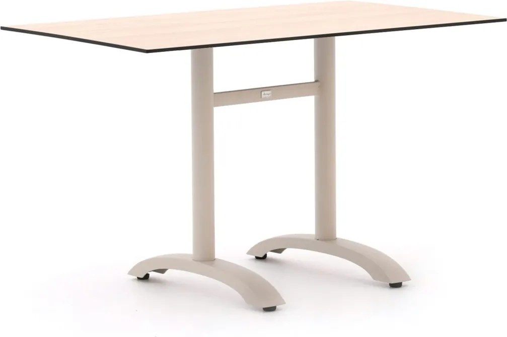 Tuin eettafel Bellagio  | Rechthoekig  | Tuintafel Kunststof | 140x80cm | 4 personen | Kees Smit Tuinmeubelen