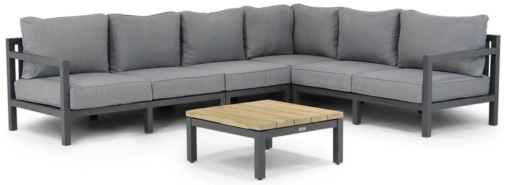 Hoek loungeset 6 personen Aluminium Grijs  Lifestyle Garden Furniture Lagos/Riviera
