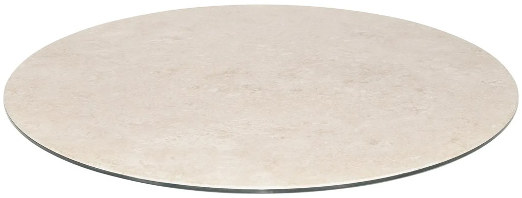 Taste by 4 Seasons Donato tuintafel terre met geprint keramisch blad Ø 160 cm Tuintafel   bruin weerbestendig