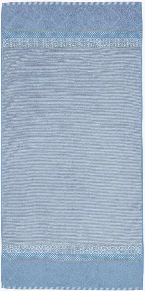Jacquard terry badhanddoek Soft Zellige van katoen