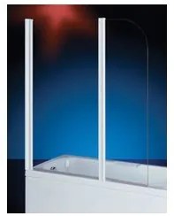 Plieger Royal badklapwand 6mm glas 70/40x140cm chroom