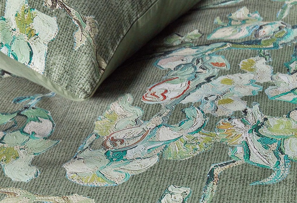 Van Gogh Blossoming Dekbedovertrek Green – Bij Swiss Sense