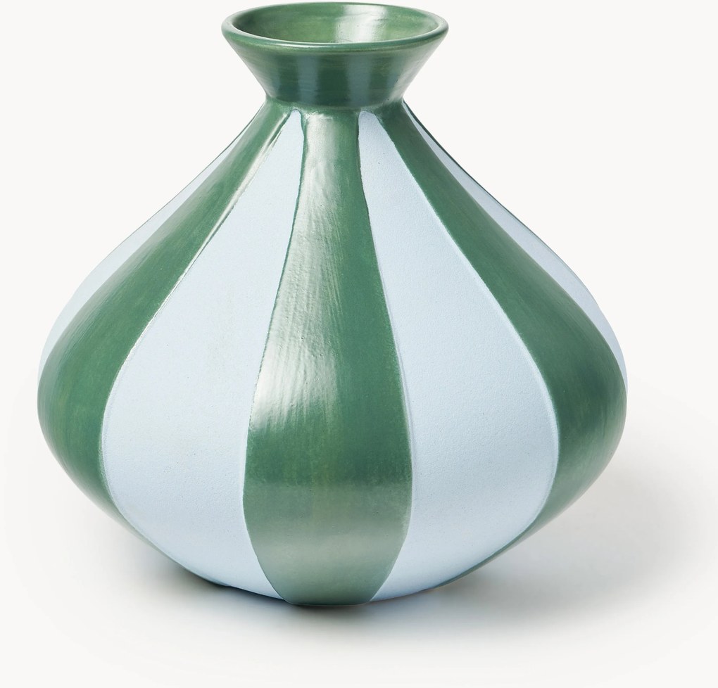 Handbeschilderde vaas Charly, H 27 cm