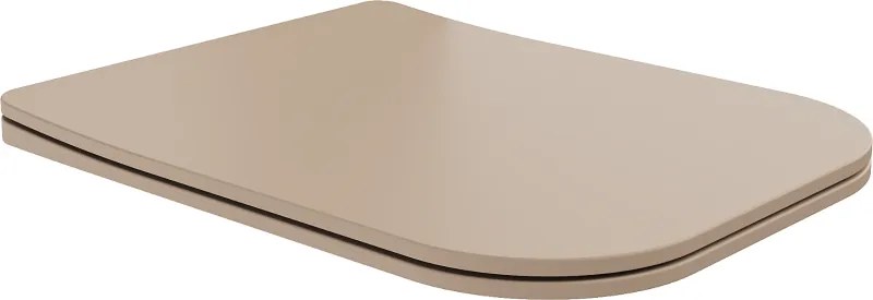 Mexen Teo soft-close toiletbril slim, duroplast, cappuccino mat - 39840064